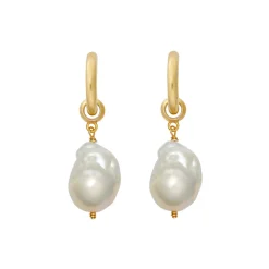 Favorite Pearl Hoops