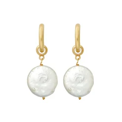 Favorite Pearl Hoops
