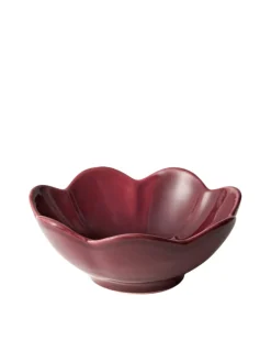 Fiore Bowl in Burgundy