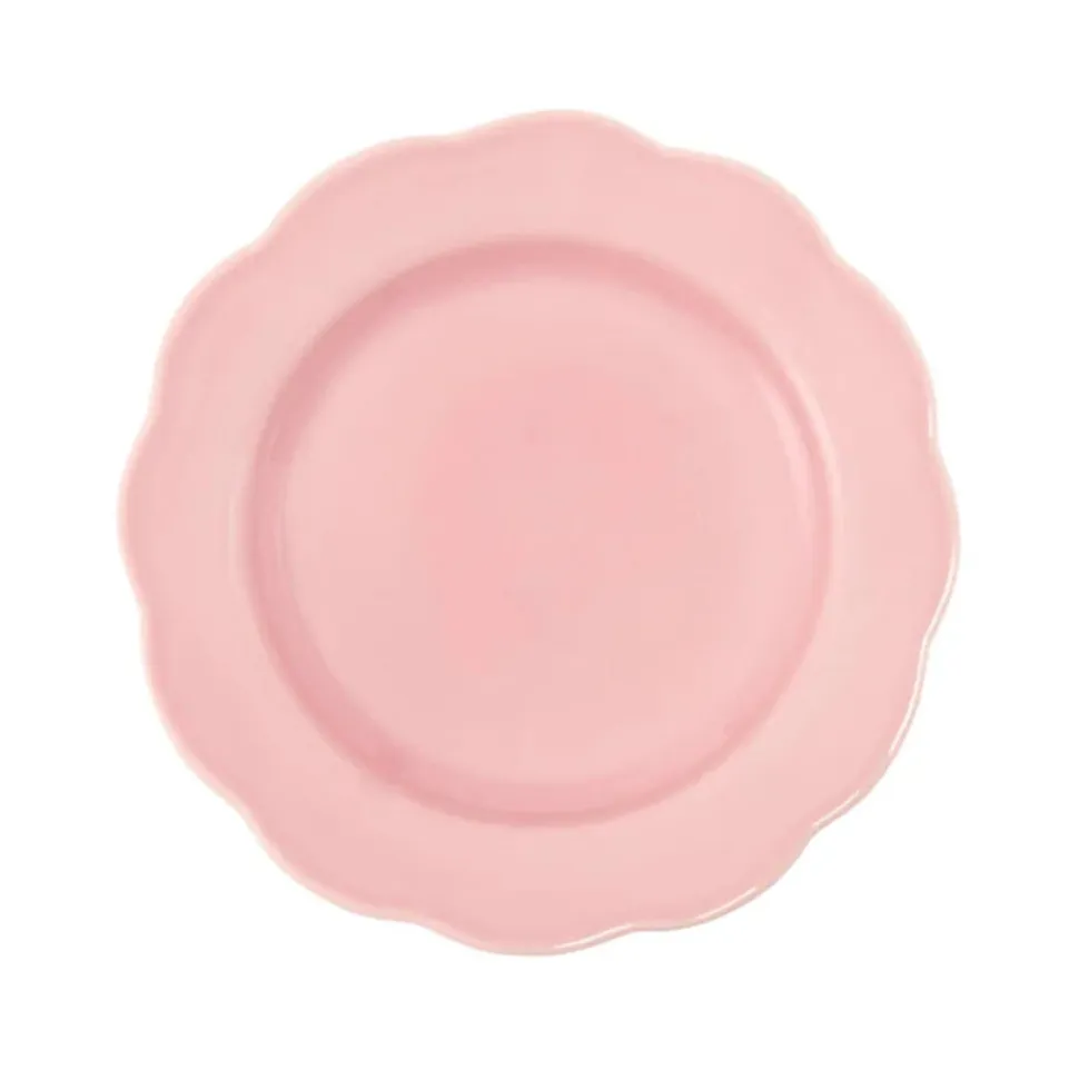 Fiore Dessert Plate in Pink