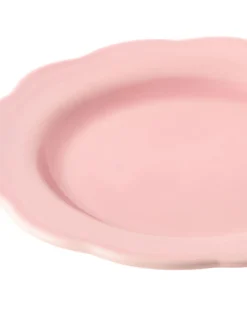 Fiore Dessert Plate in Pink