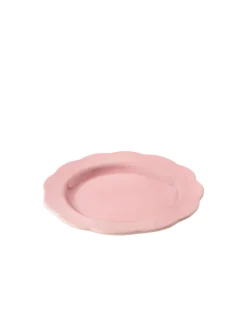 Fiore Dessert Plate in Pink