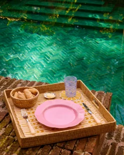 Fiore Dinner Plate in Pink