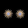Fira Sun Studs in Gold
