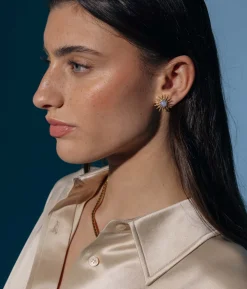 Fira Sun Studs in Gold