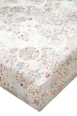 Fitted Sheet Made With Liberty Fabric in Adelajda Mustard