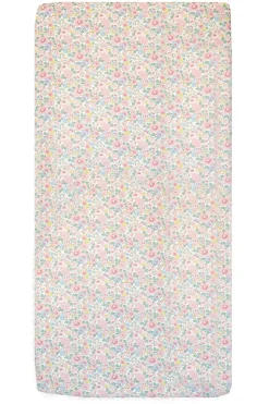 Fitted Sheet Made With Liberty Fabric in Betsy Candy Floss