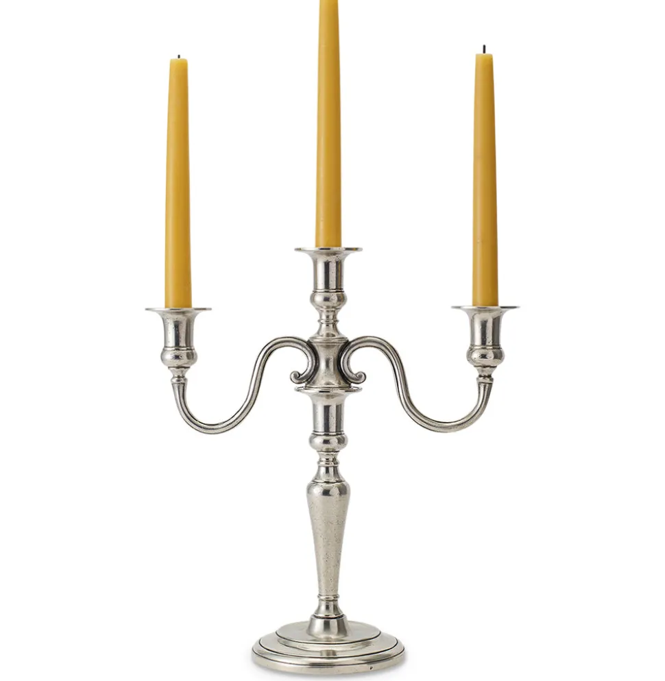 3-Flame Candelabra