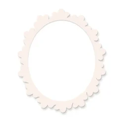 Fleur x Natalie Erwin Arabella Oval Portrait Wall Frame, 26" x 31"