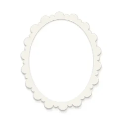 Fleur x Natalie Erwin Valmont Oval Portrait Wall Frame, 22" x 27.5"