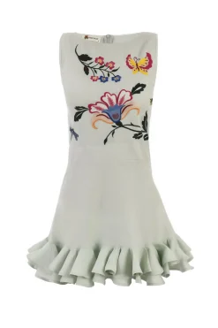 Flirt Embroidered Mini Dress
