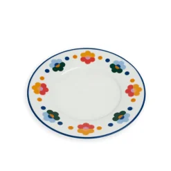 Floral Salad Plates, Set of 4
