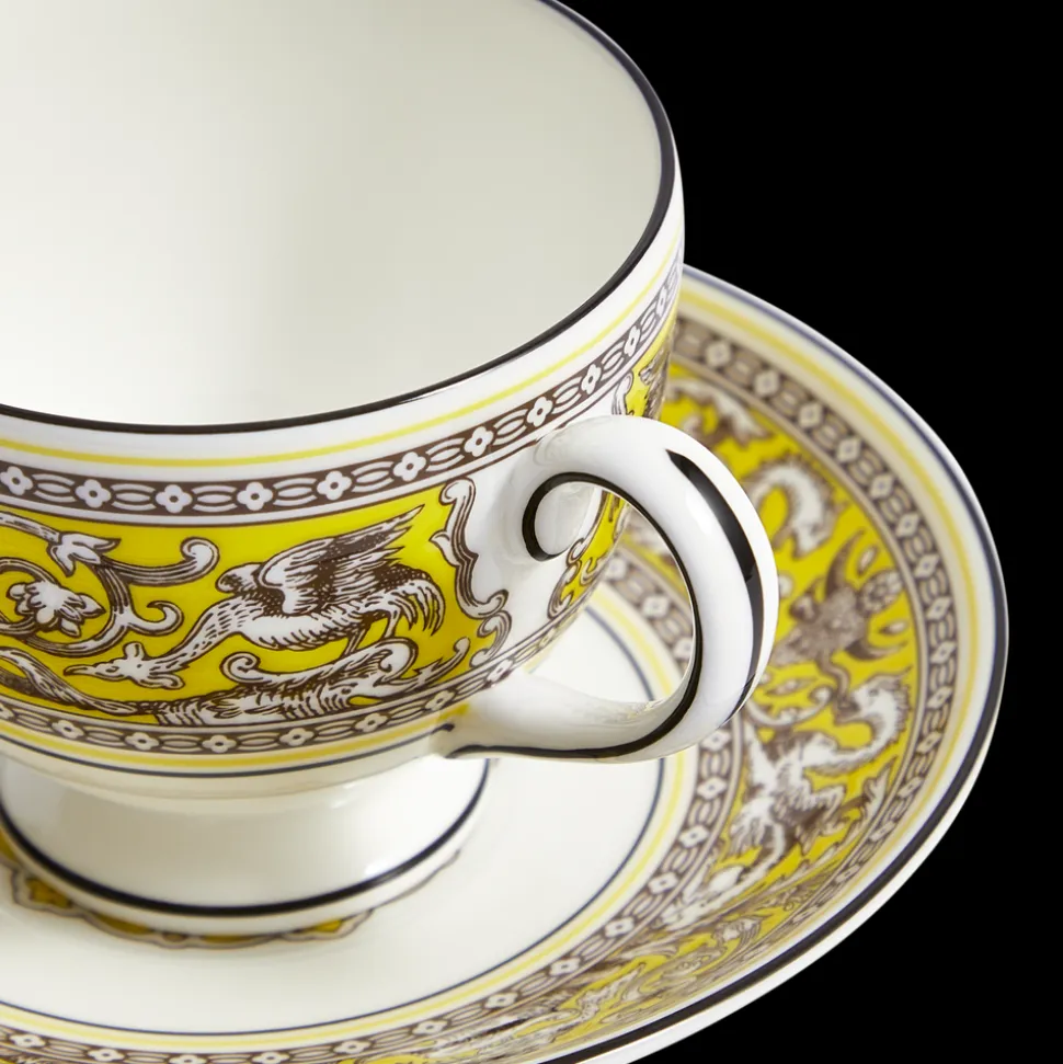 Florentine Citron Teacup Saucer