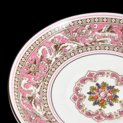 Florentine Fuchsia Teacup Saucer
