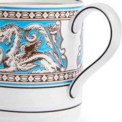 Florentine Turquoise Large Mug
