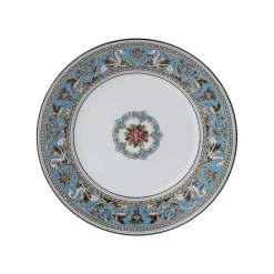 Florentine Turquoise Salad Plate 8"
