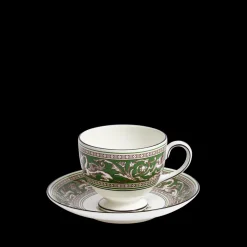 Florentine Verde Teacup Saucer