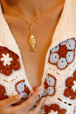 Flounder Necklace