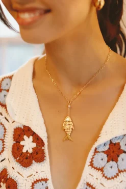 Flounder Necklace