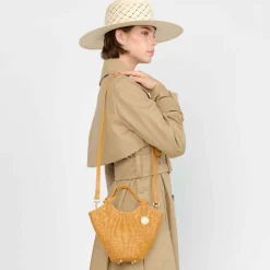 Flow Mini Crossbody in Caramel