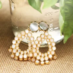 Flower Chandelier Earring