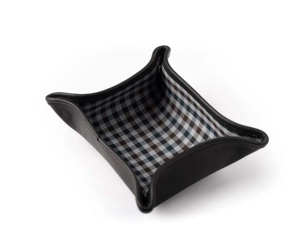 Folding Snap Tray No. 58 in Vintage Leather