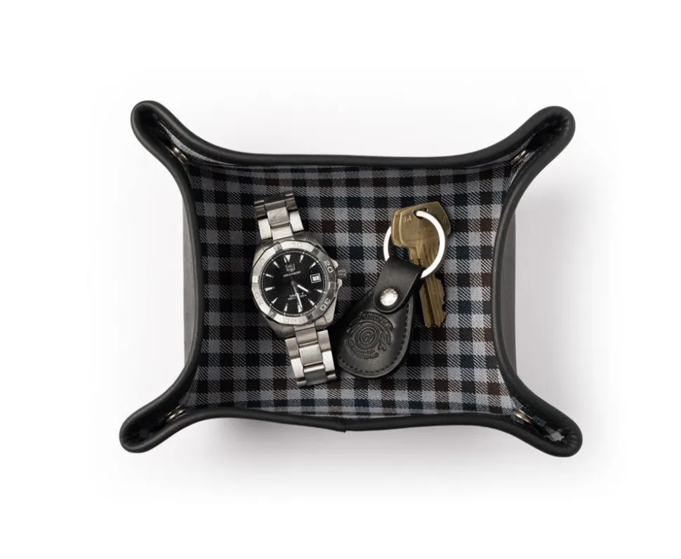 Folding Snap Tray No. 58 in Vintage Leather