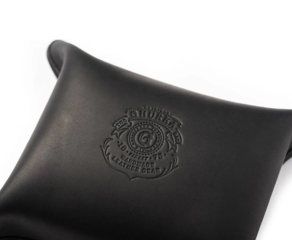 Folding Snap Tray No. 58 in Vintage Leather