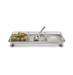 Footed Crudité Tray