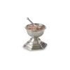 Footed Salt Cellar with Spoon