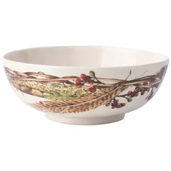 Forest Walk 10" Serving Bowl in Café Au Lait