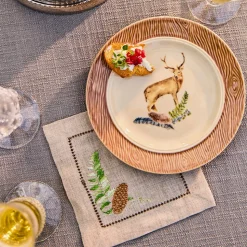 Forest Walk Stag Cocktail/Side Plate