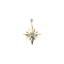 Forever Make A Wish Birthstone Star Pendant Necklace