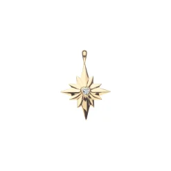Forever Make A Wish Birthstone Star Pendant Necklace