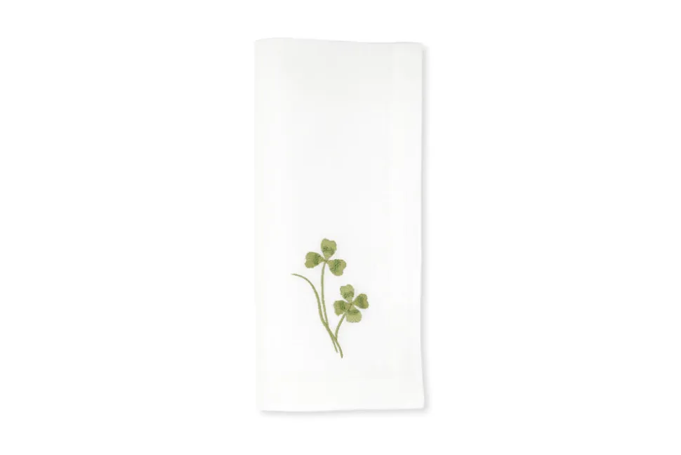 Four Leaf Clover Collection in Light Green, Set of 2