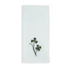 Four Leaf Clover Napkin in Dark Green, Set of 2