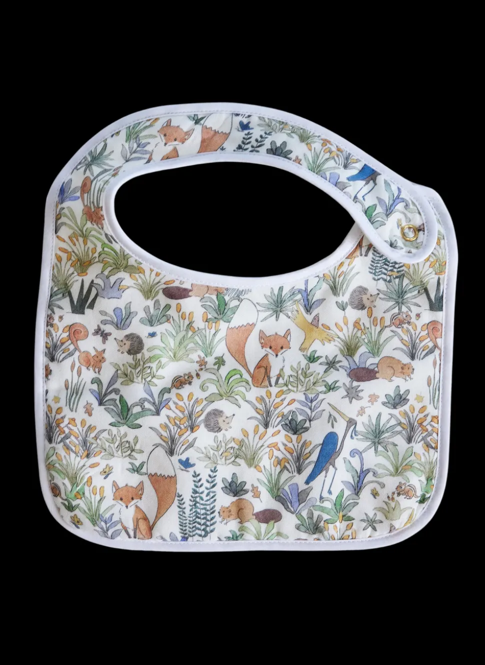 Foxy Forest Bib