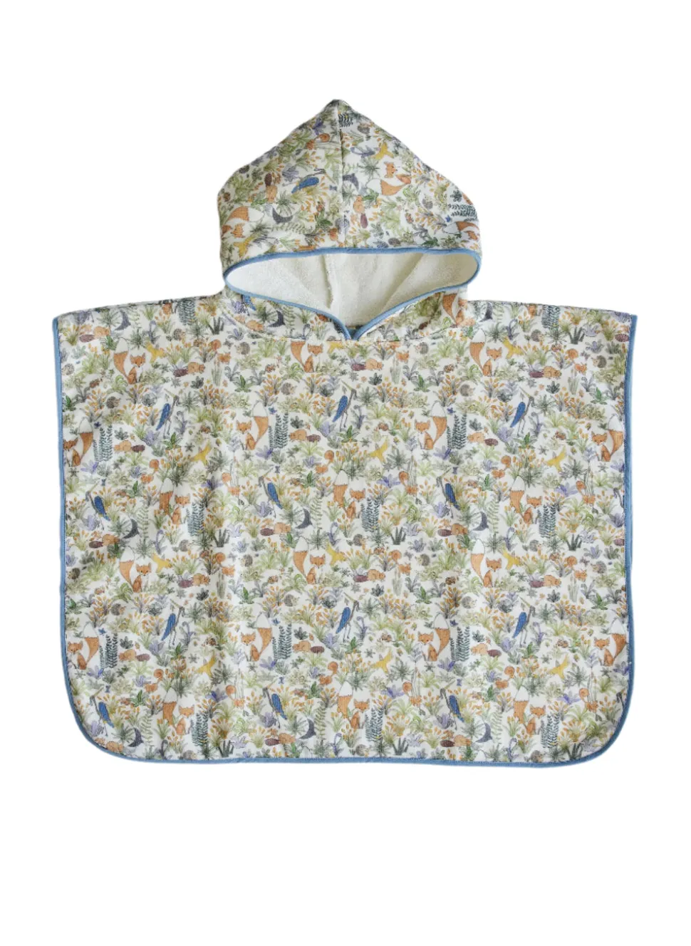 Foxy Forest Swim Poncho