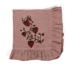 Fraises Des Bois Napkins, Set Of 4
