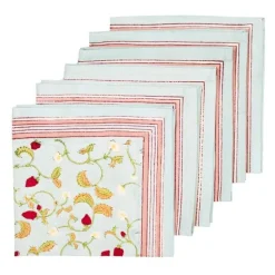 Fraises des Bois Napkins, Set of 6