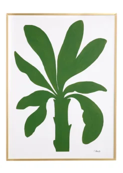 Framed Palm Study Gold Frame Palm #4