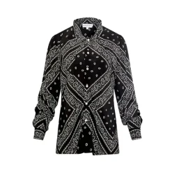 Frances Top in Aces Wild Black