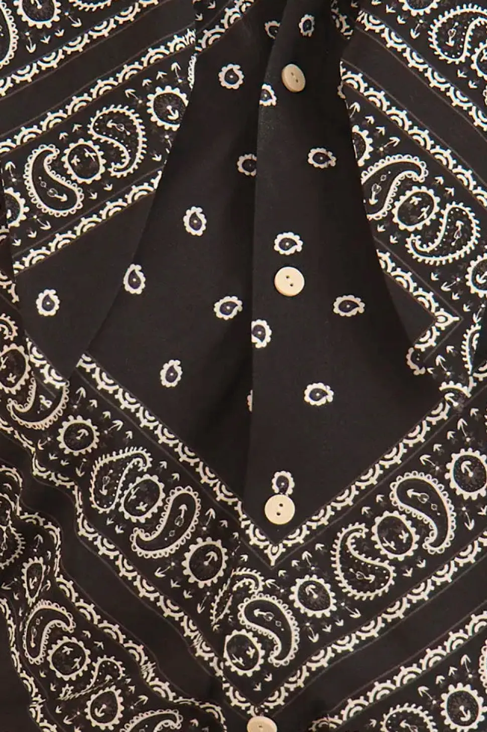 Frances Top in Aces Wild Black