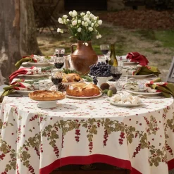 French Tablecloth Gooseberry