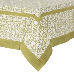 French Tablecloth Meadows Vert