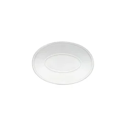 Friso Collection Oval Platter 12" in White