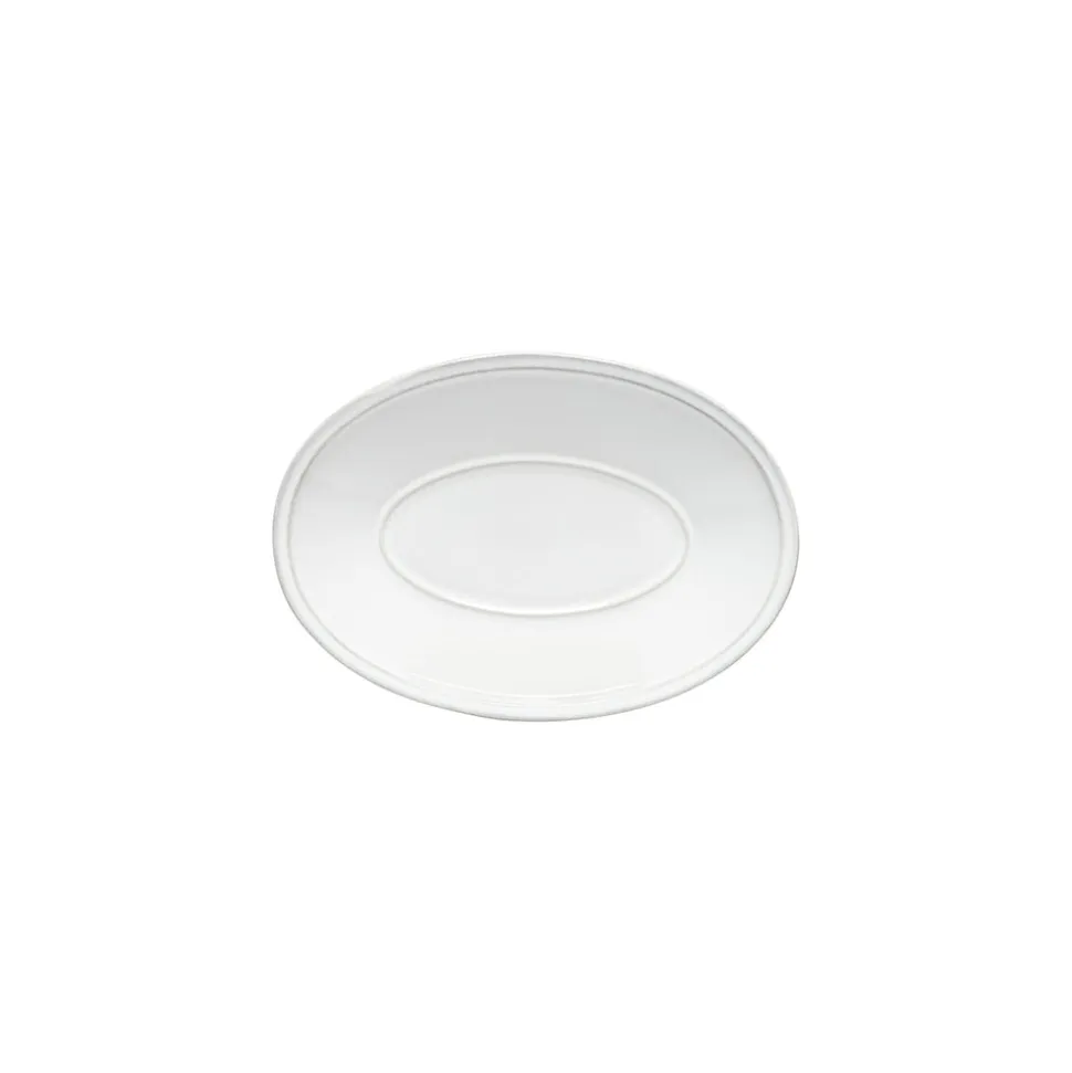 Friso Collection Oval Platter 12" in White