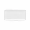 Friso Collection Rectangle Platter 12" in White