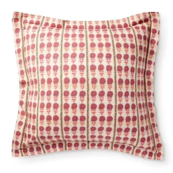 Fuchsia Daisy Suzani Pillowcases & Shams