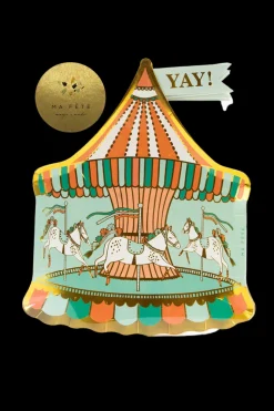 Fun Fair Carousel Plate